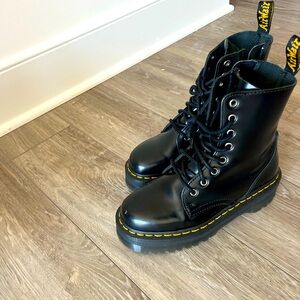 Dr Martens Jadon Smooth Leather Platform Boot